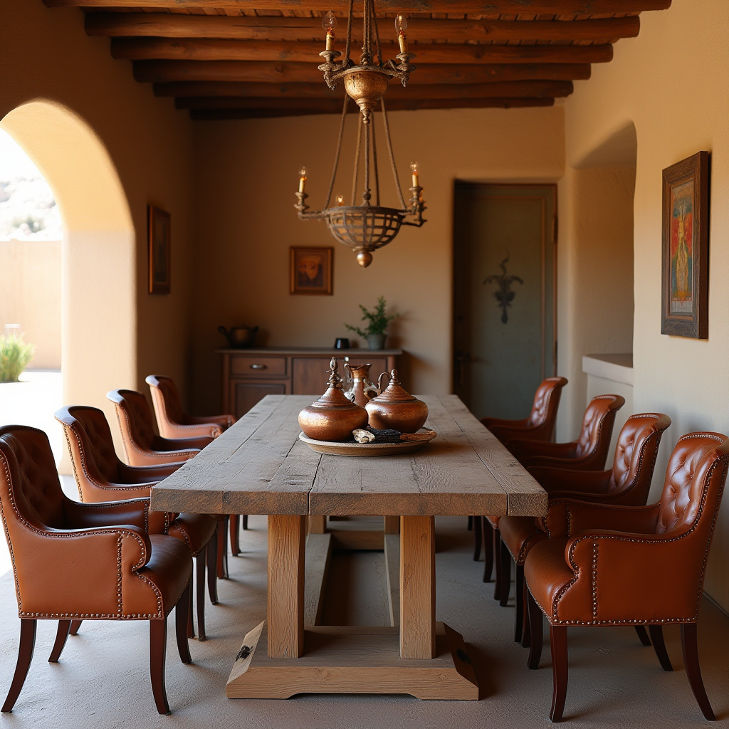 rustic dining room 33