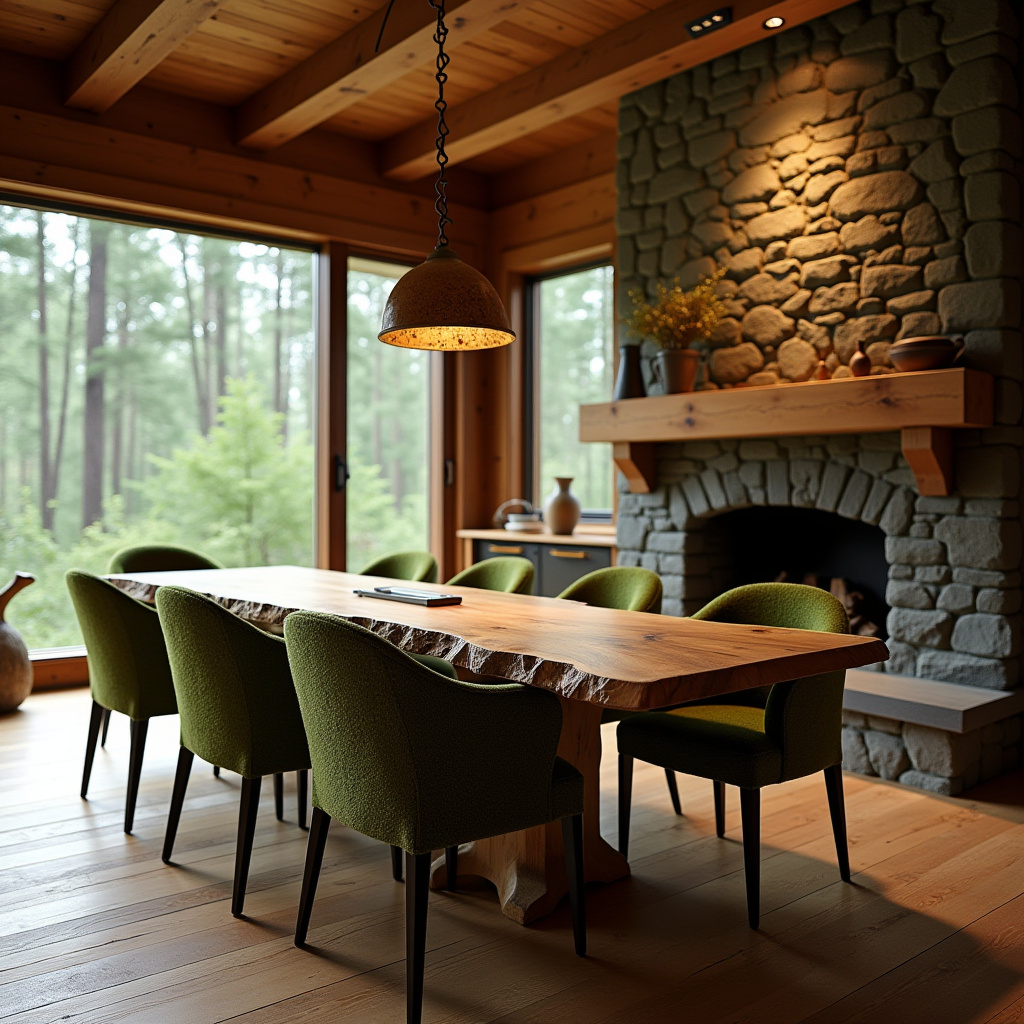 rustic dining room 39