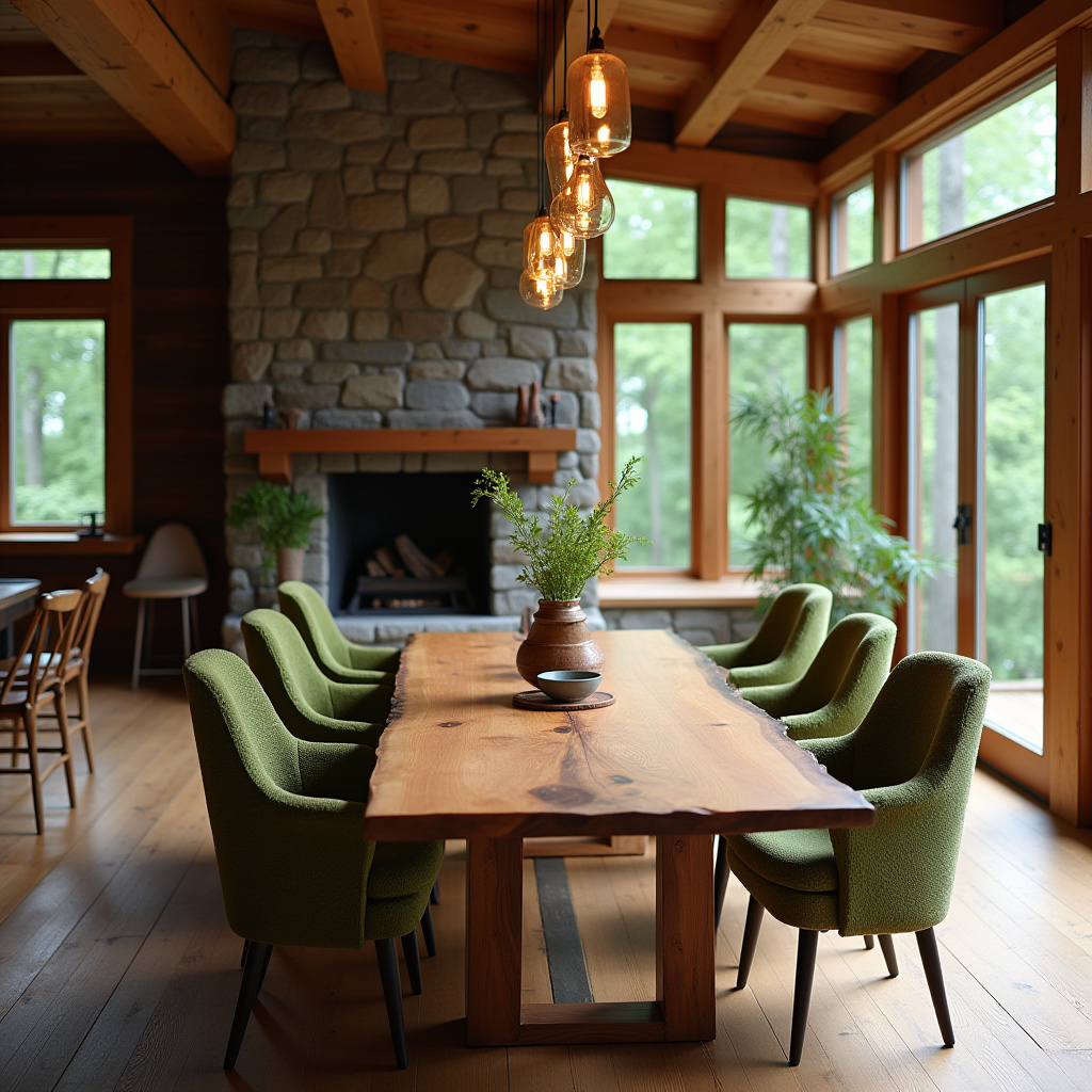 rustic dining room 40