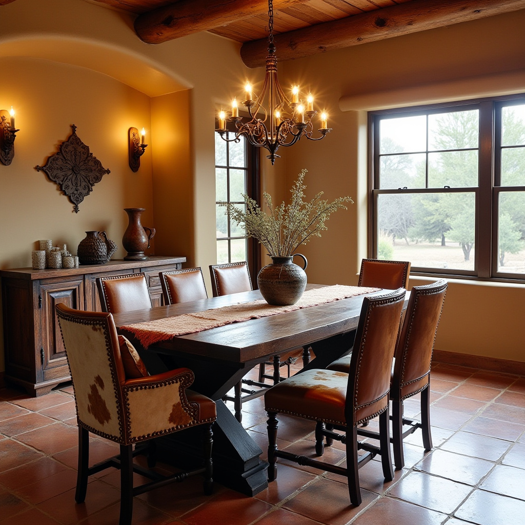rustic dining room 9