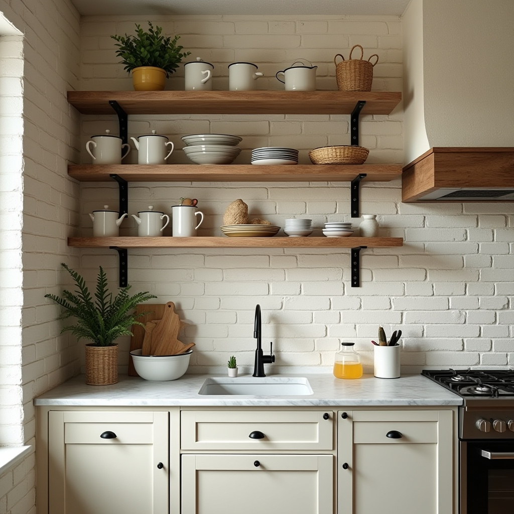 rustic farmhouse kitchen ideas 17