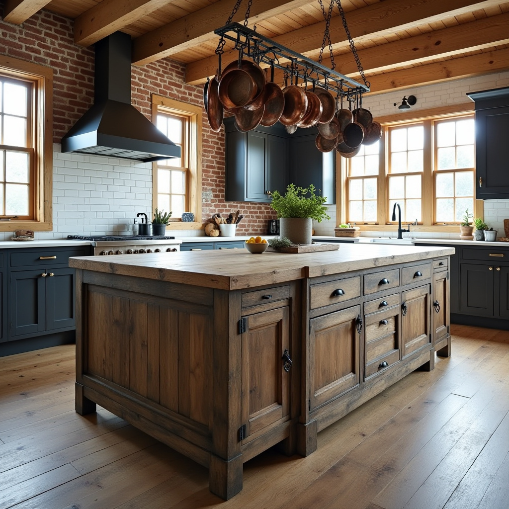 rustic farmhouse kitchen ideas 2
