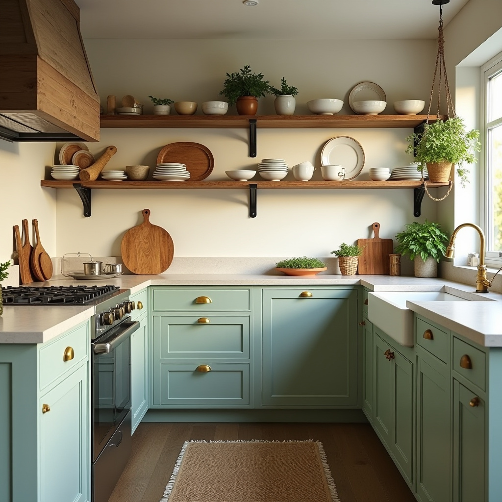 rustic farmhouse kitchen ideas 20