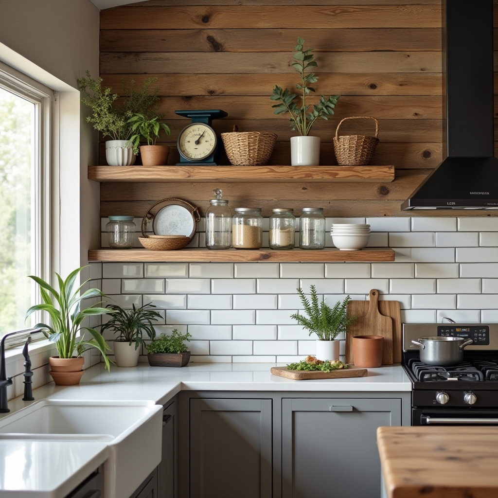 rustic farmhouse kitchen ideas 22
