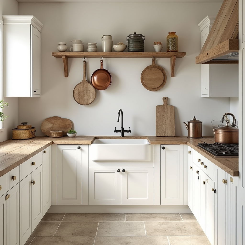 rustic farmhouse kitchen ideas 24
