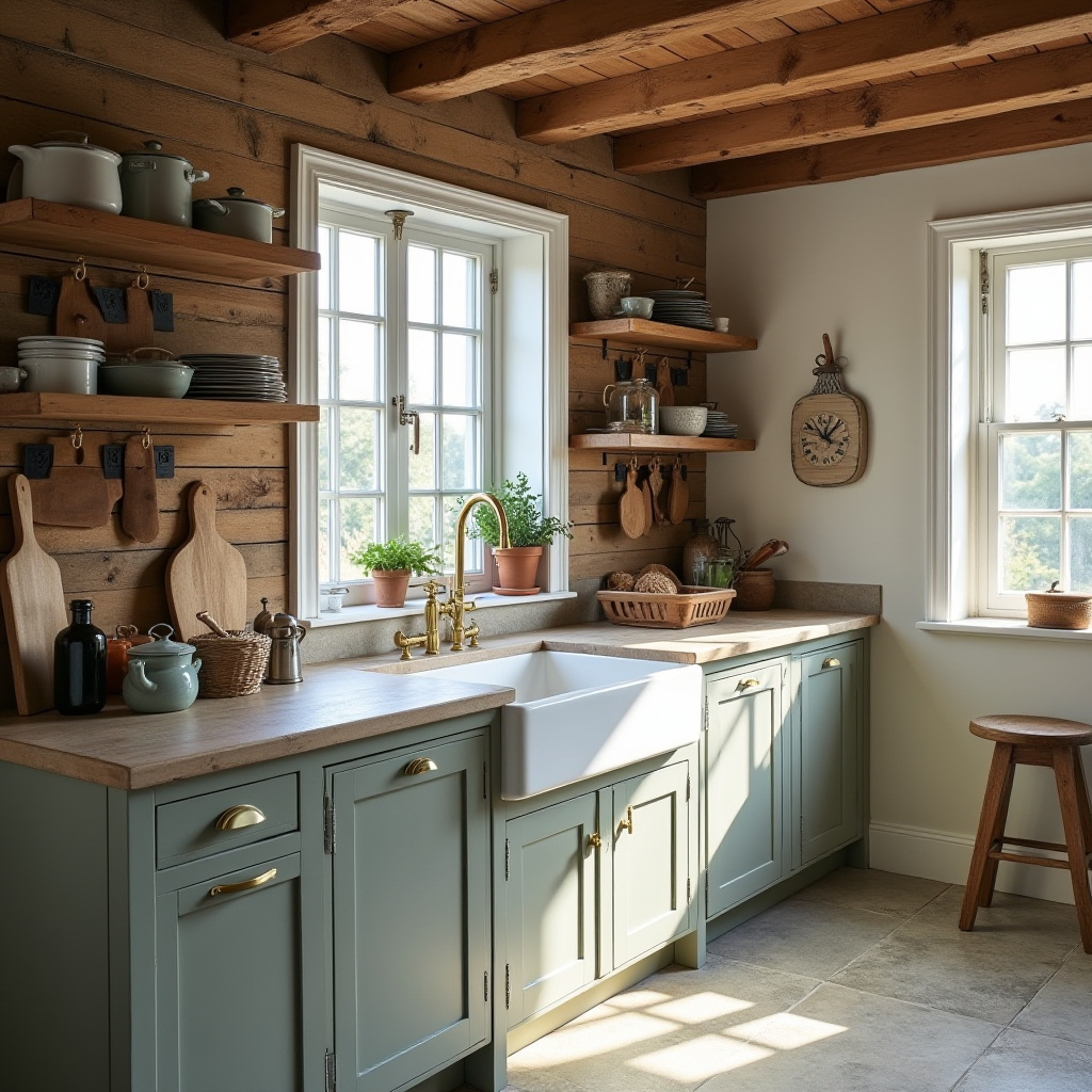 rustic farmhouse kitchen ideas 32