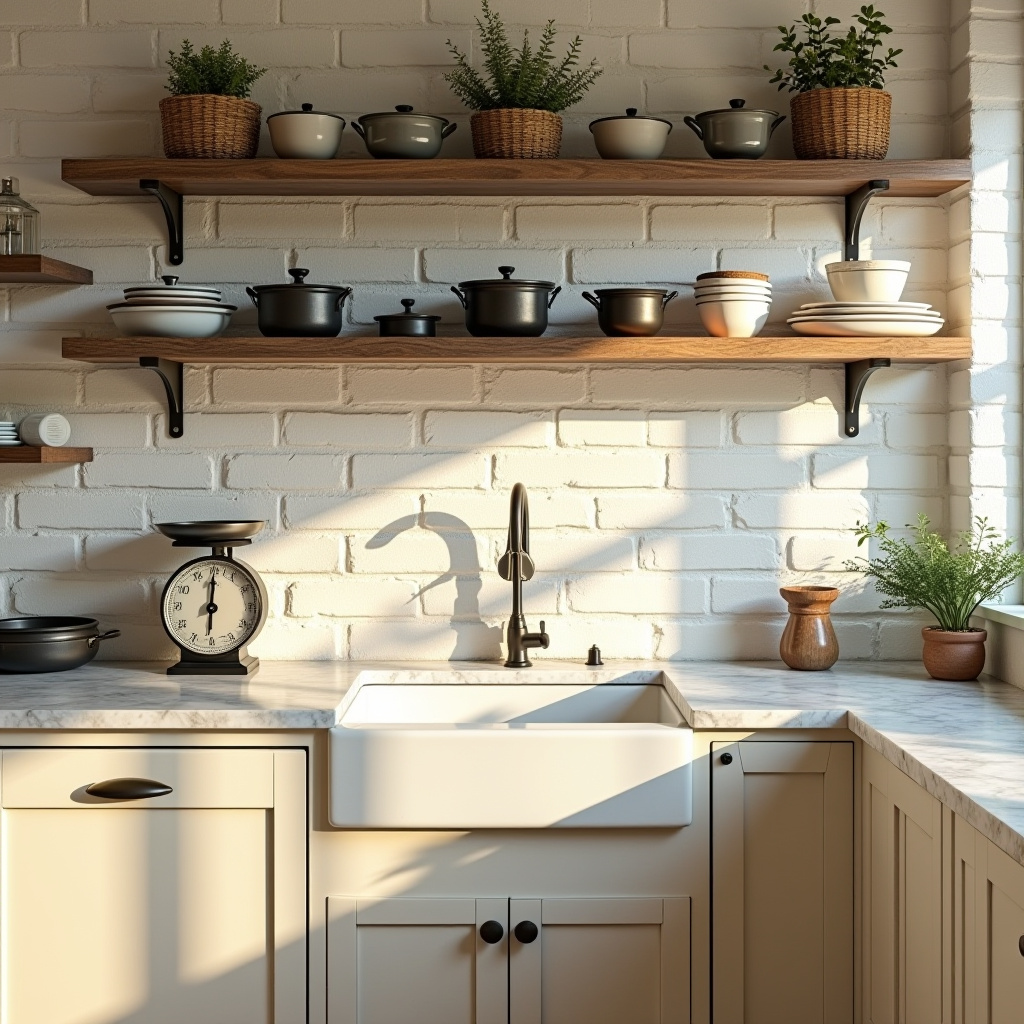 rustic farmhouse kitchen ideas 33