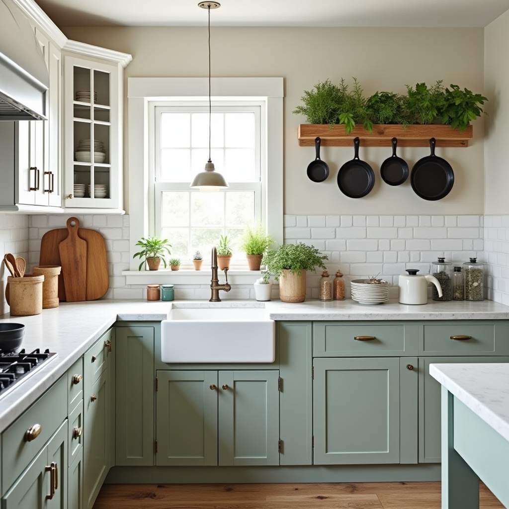 rustic farmhouse kitchen ideas 35