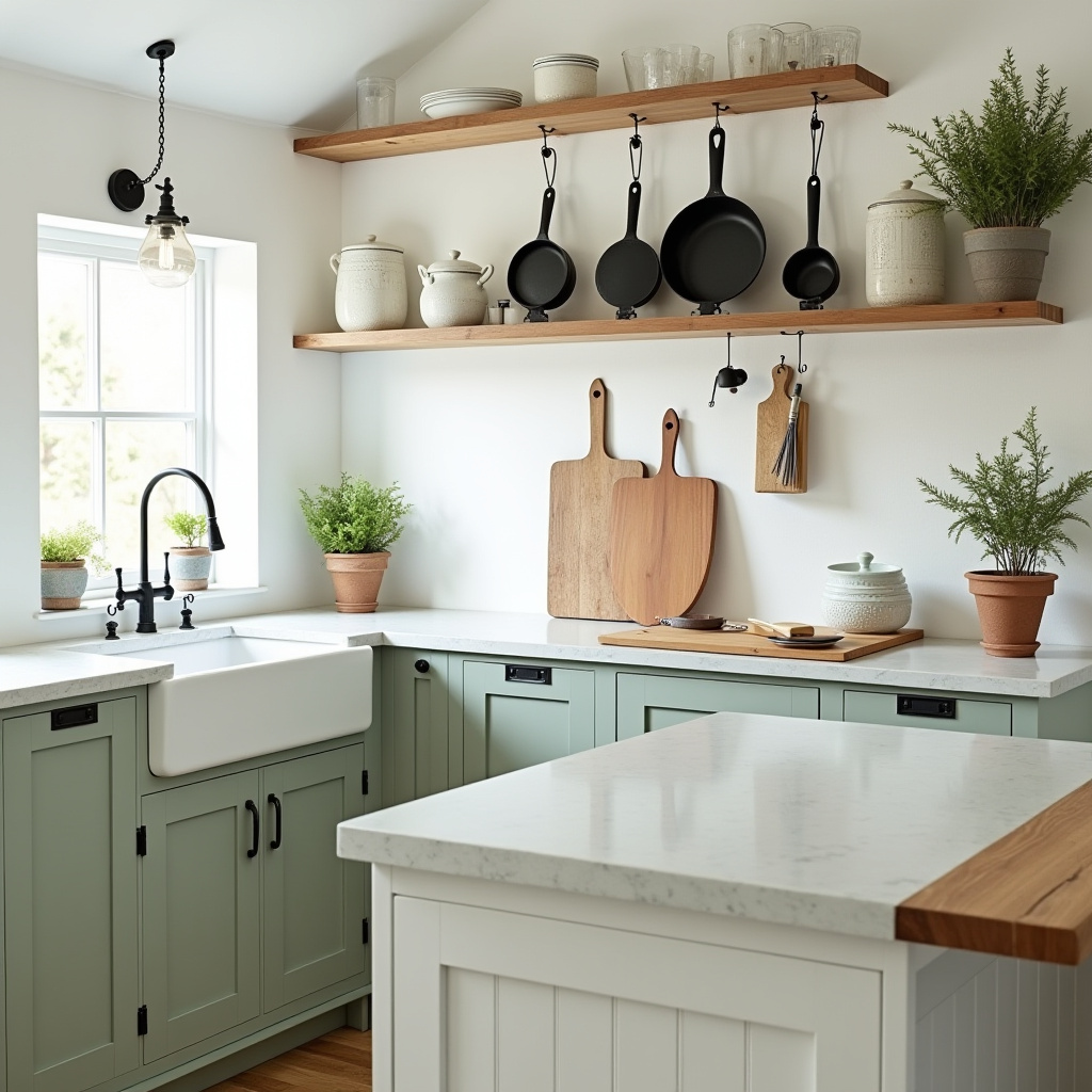 rustic farmhouse kitchen ideas 36