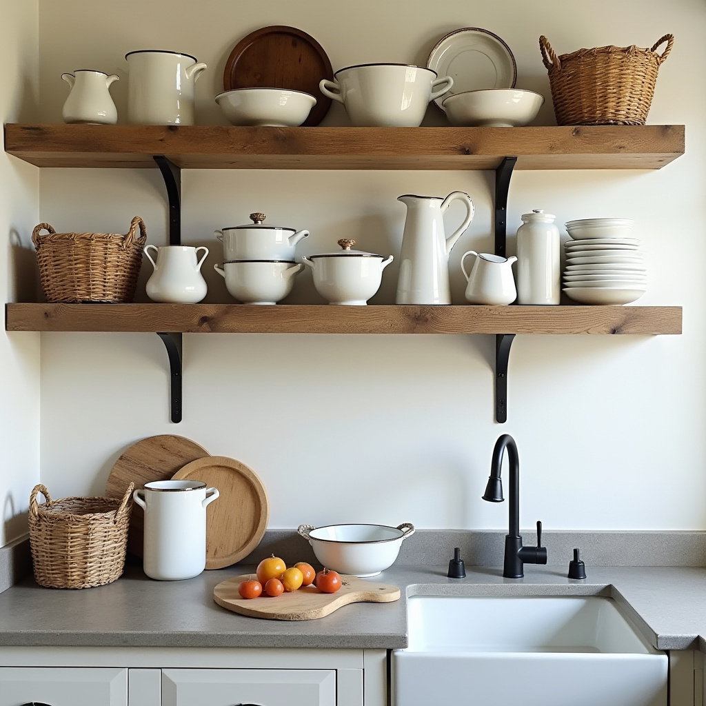 rustic farmhouse kitchen ideas 4