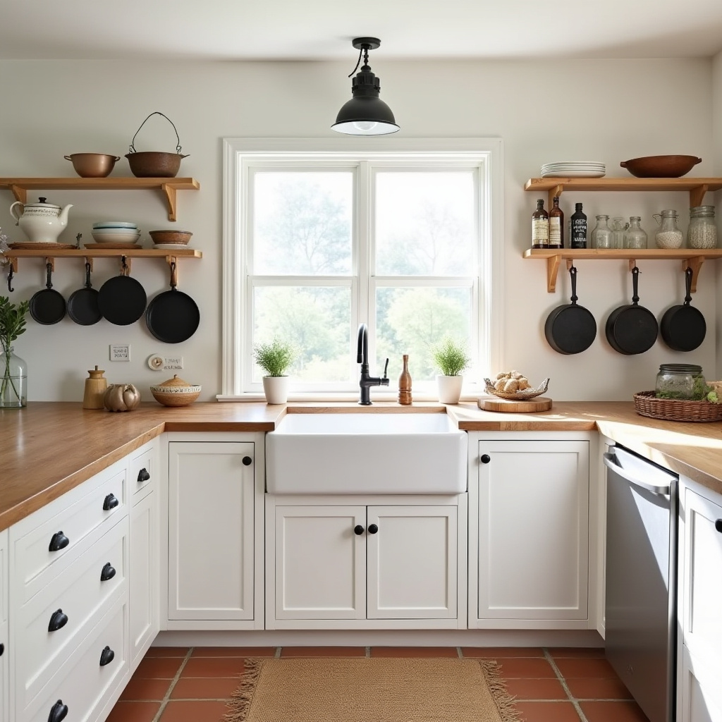 rustic farmhouse kitchen ideas 6