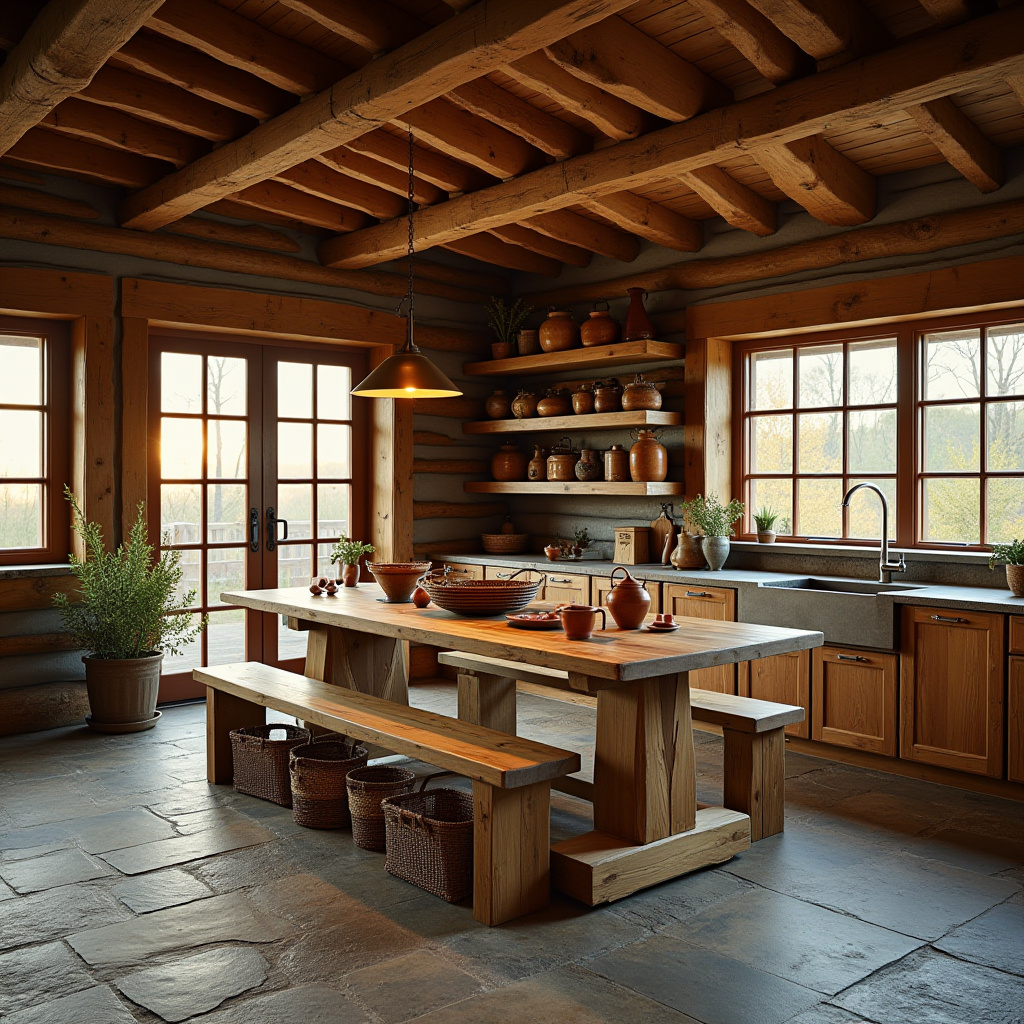 rustic home decor kitchen 17