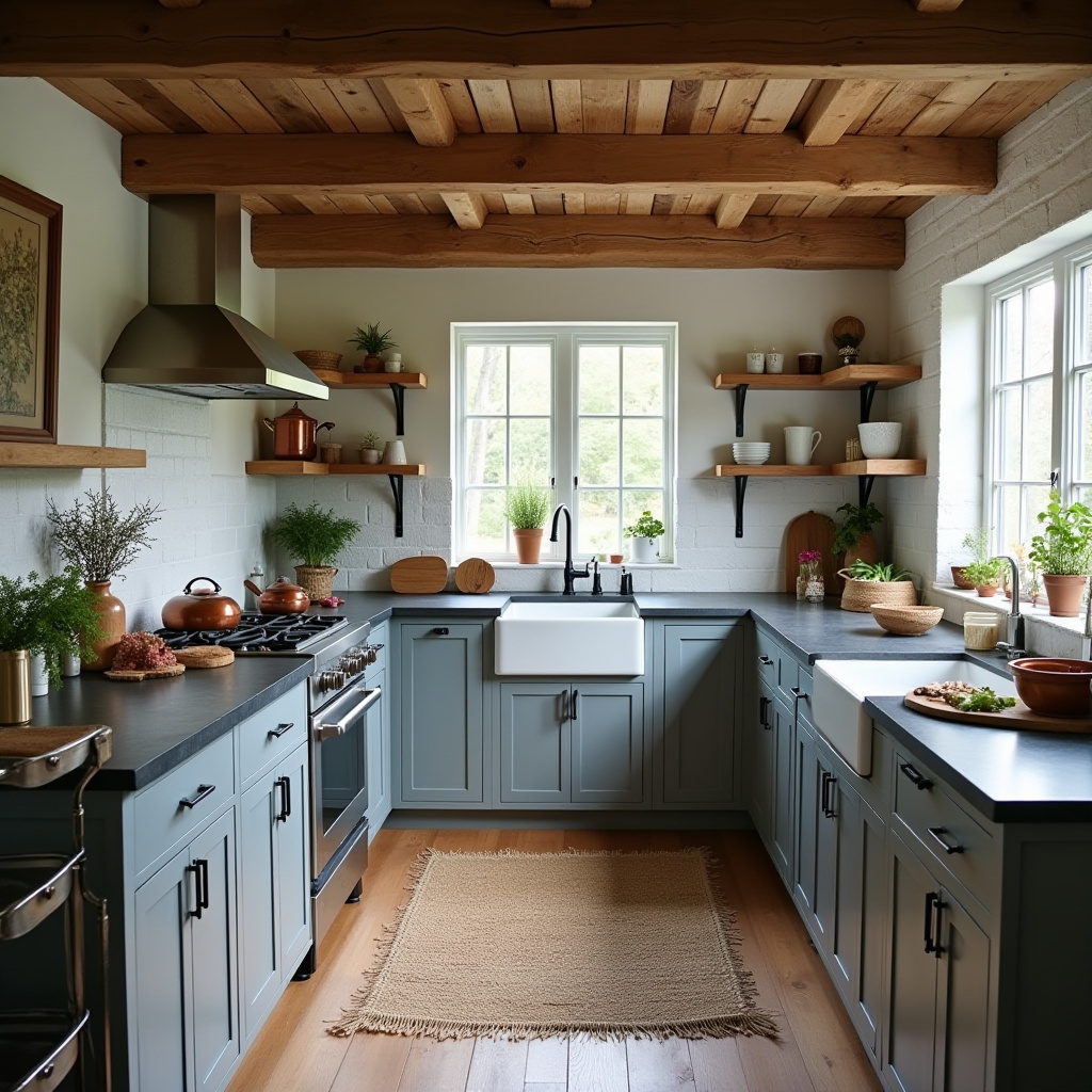 rustic home decor kitchen 25