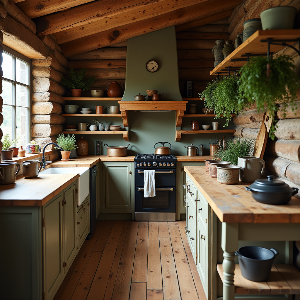 rustic home decor kitchen 37
