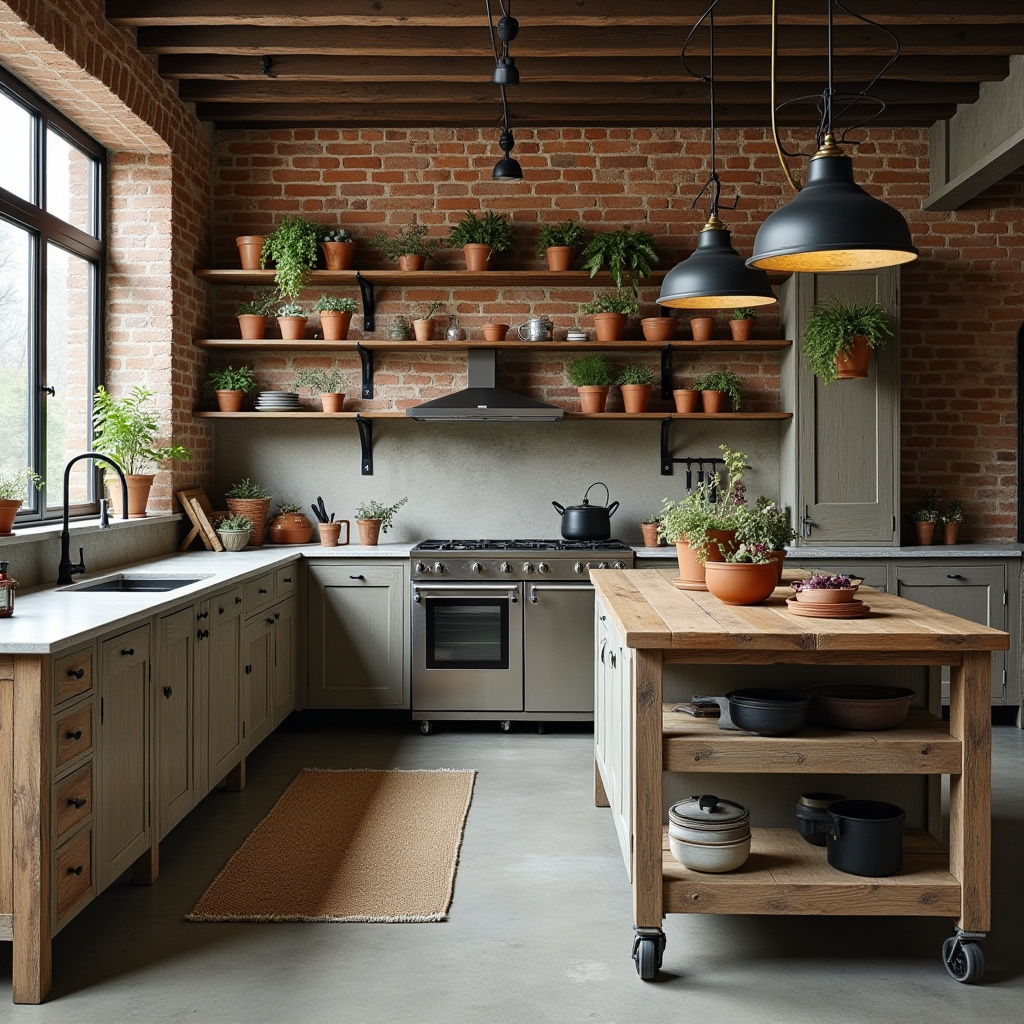 rustic home decor kitchen 9