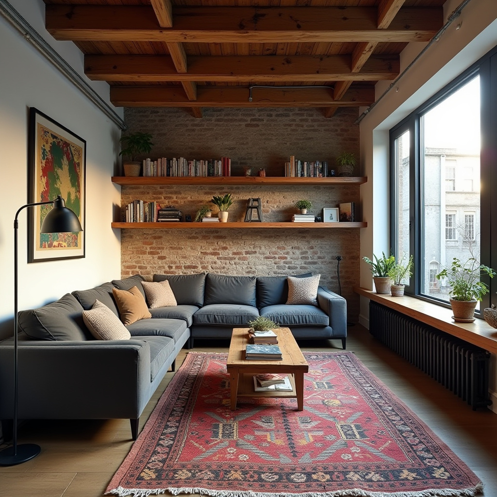 rustic living room ideas 11