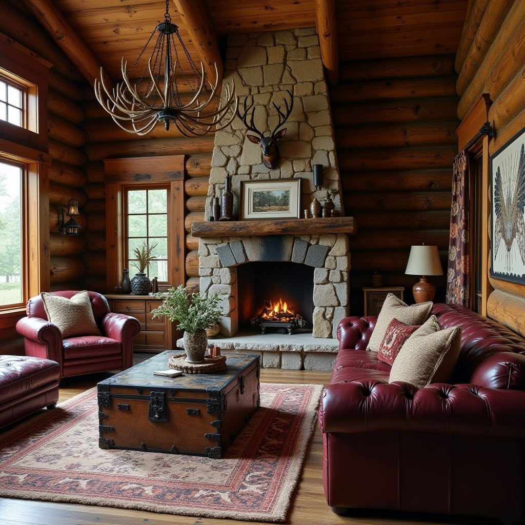 rustic living room ideas 13