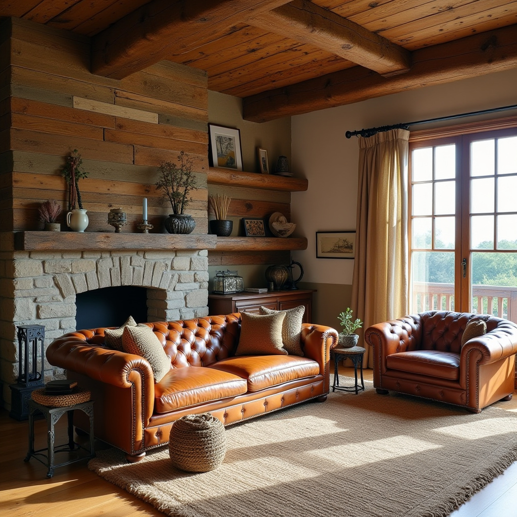 rustic living room ideas 2