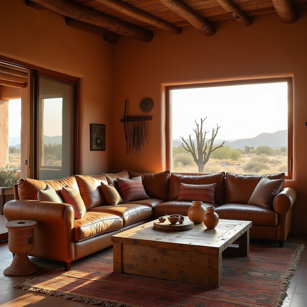 rustic living room ideas 21