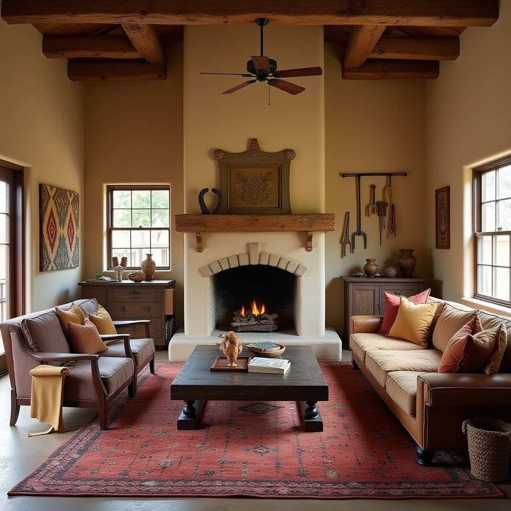 rustic living room ideas 30