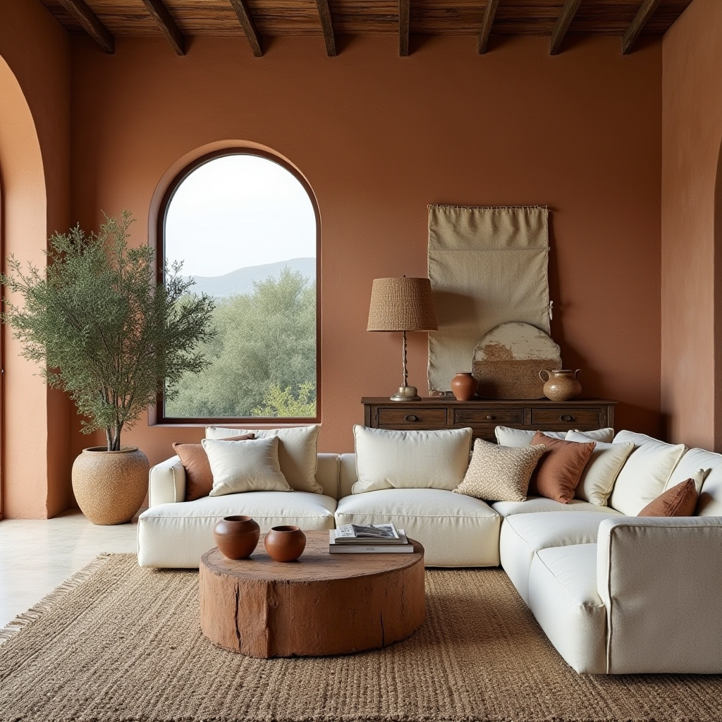 rustic living room ideas 37