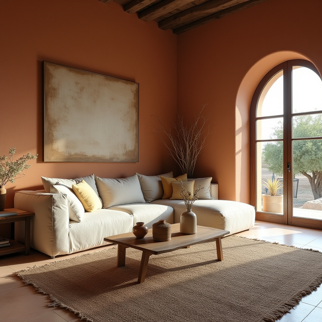 rustic living room ideas 38