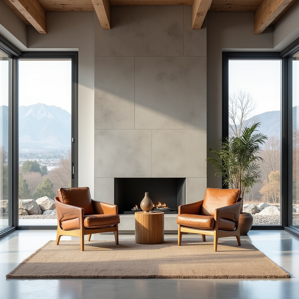 rustic living room ideas 9