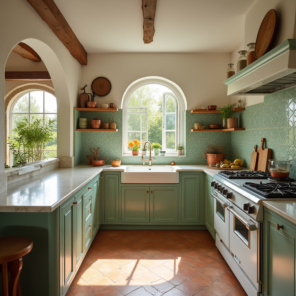 sage green kitchen decor 10
