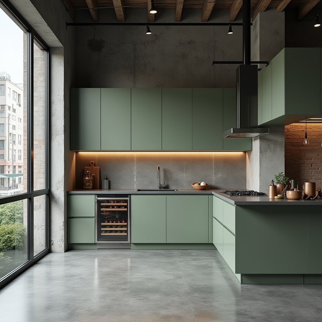 sage green kitchen decor 13