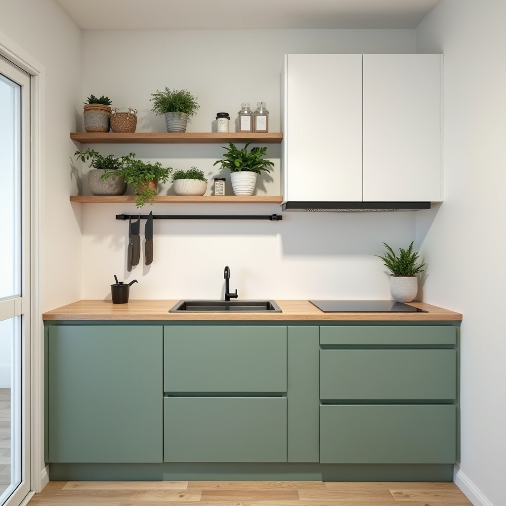 sage green kitchen decor 18