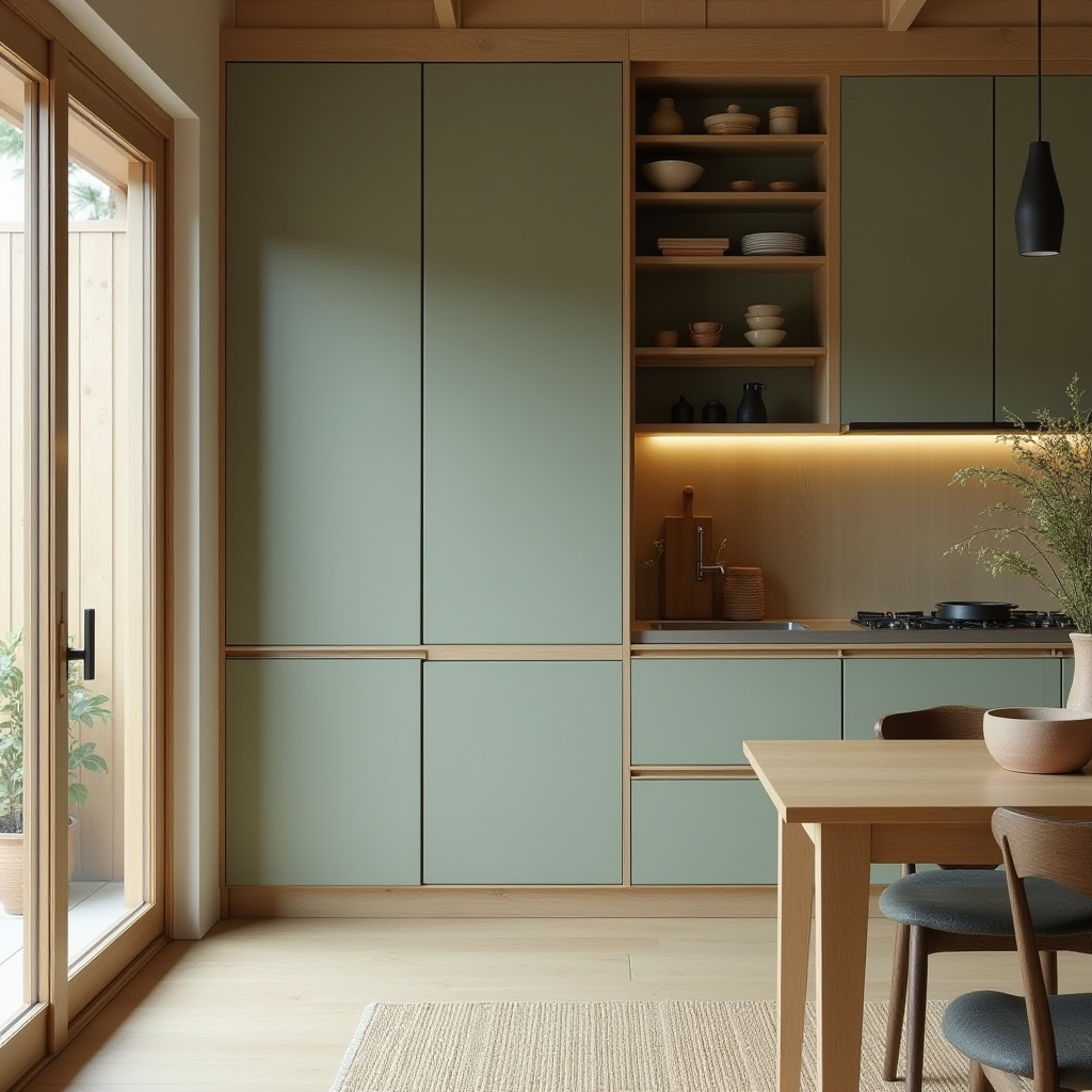 sage green kitchen decor 28