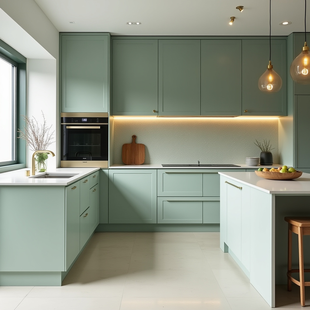sage green kitchen decor 3