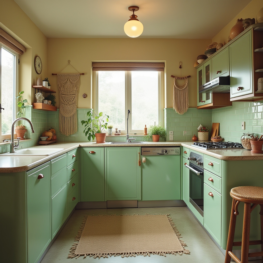 sage green kitchen decor 40