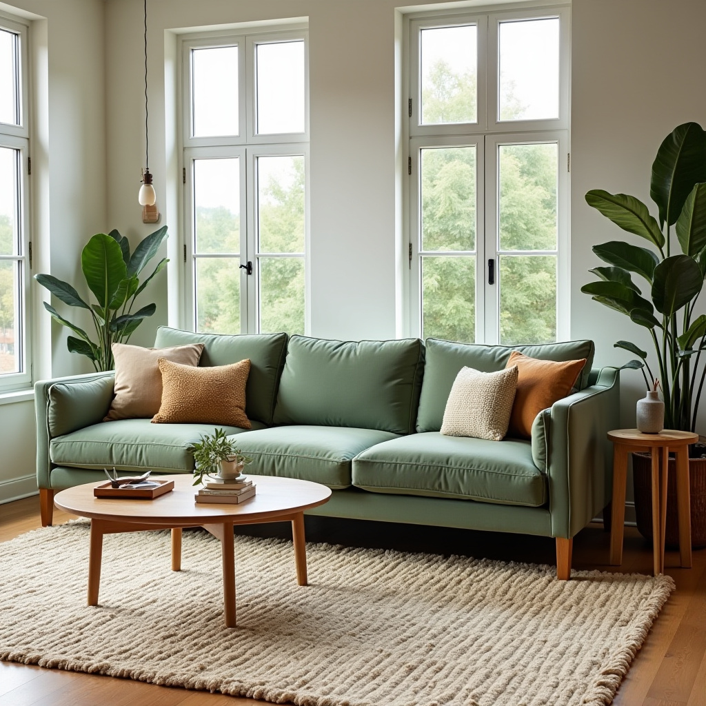 sage green sofa living room ideas 1