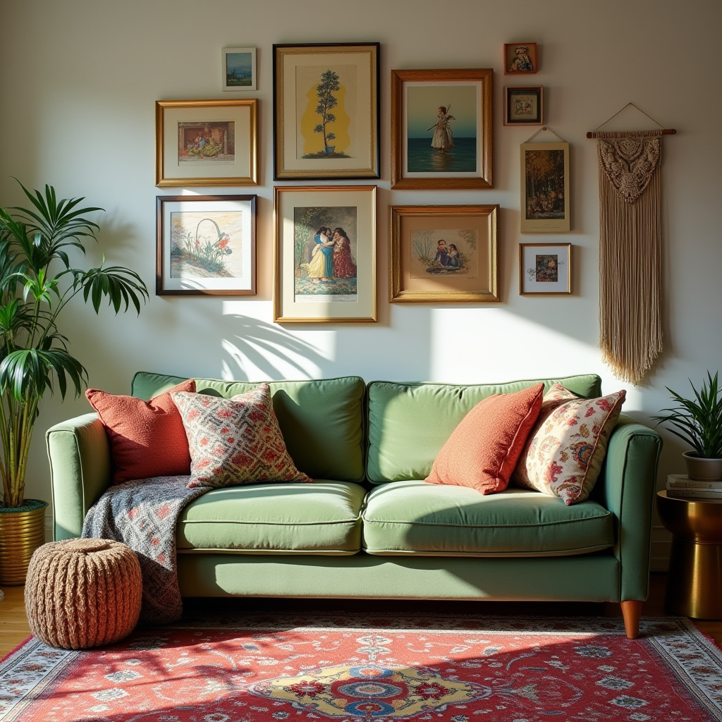 sage green sofa living room ideas 23
