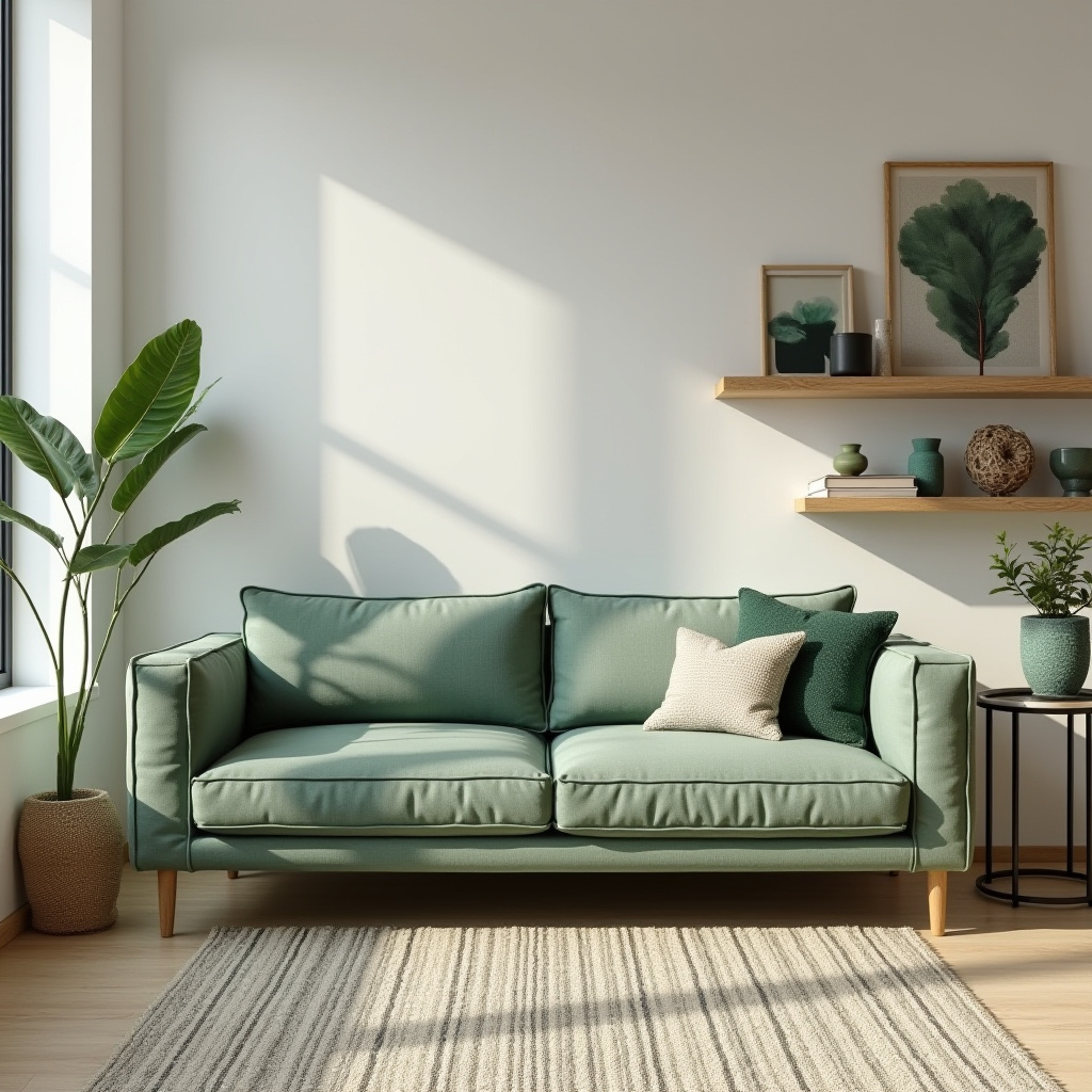sage green sofa living room ideas 3