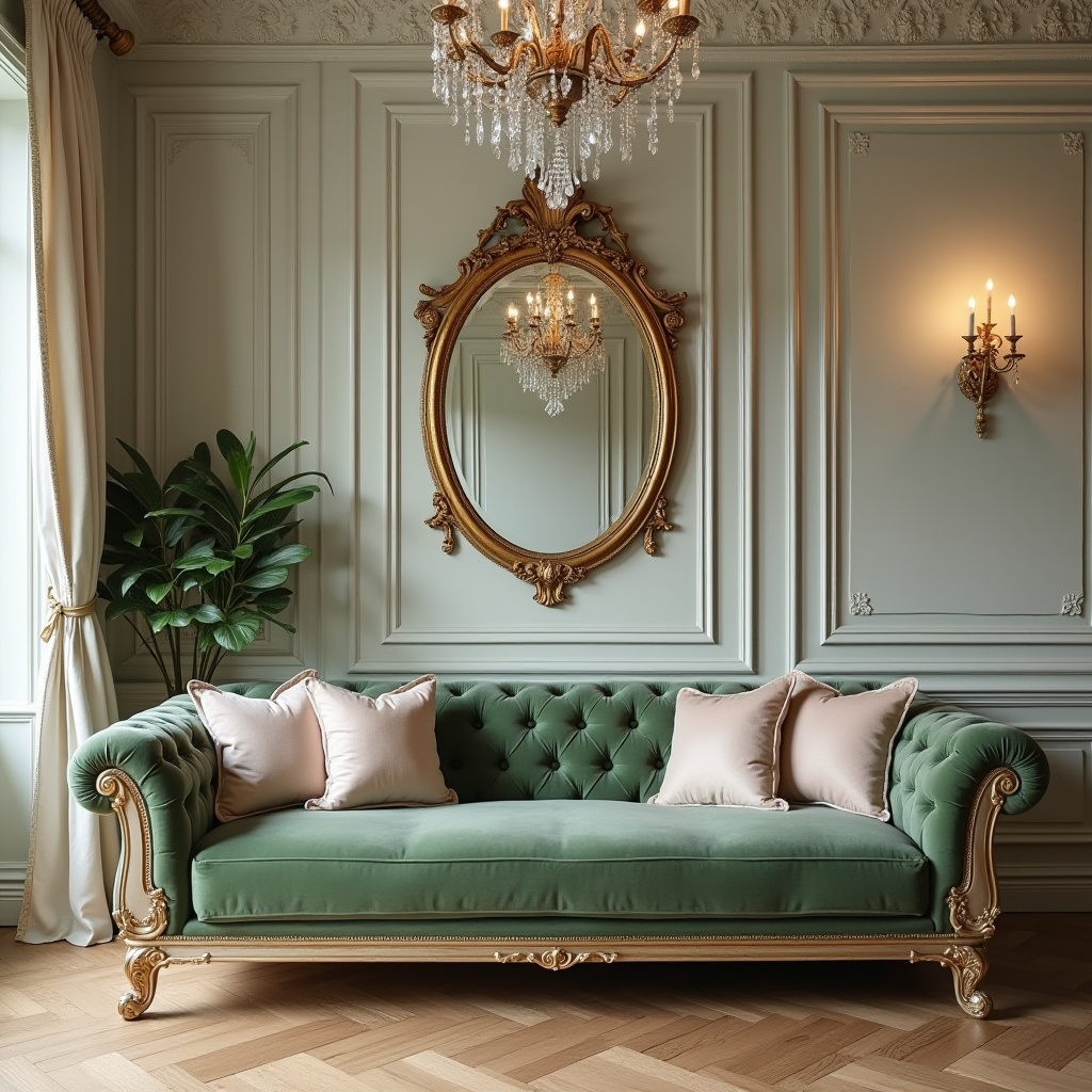 sage green sofa living room ideas 31