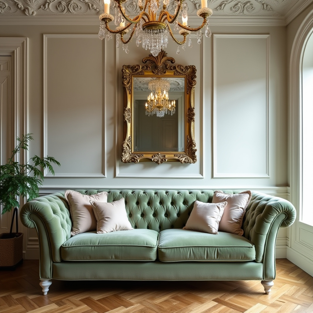 sage green sofa living room ideas 32