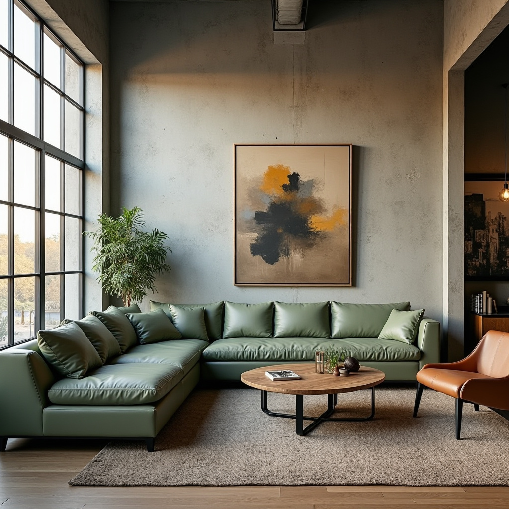 sage green sofa living room ideas 37