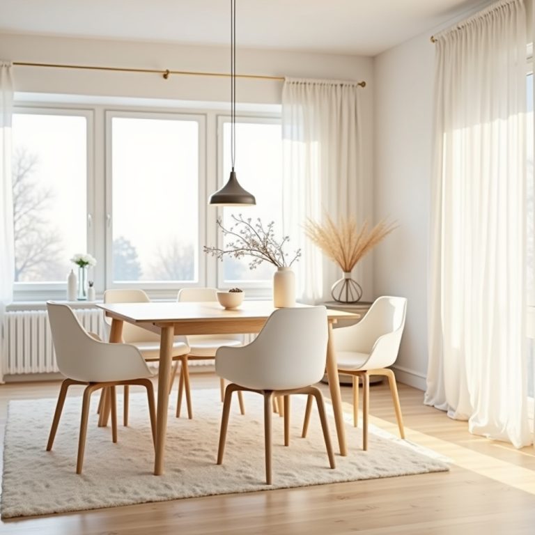 scandinavian dining room decor 1