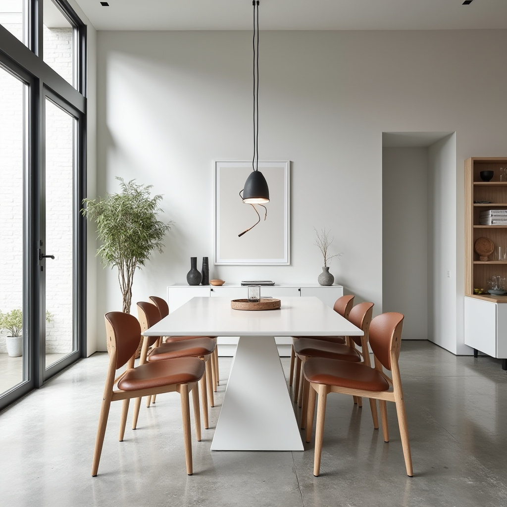scandinavian dining room decor 26