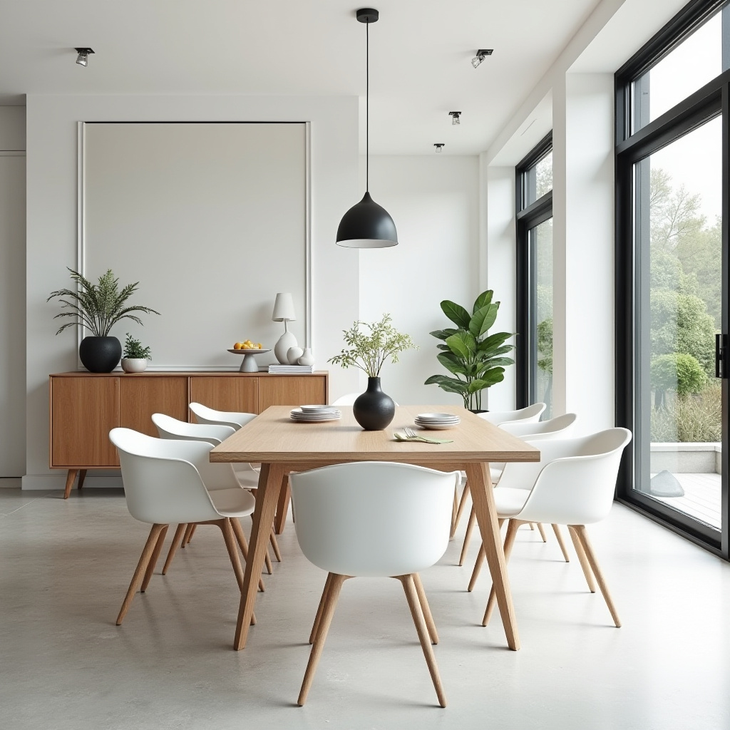 scandinavian dining room decor 8