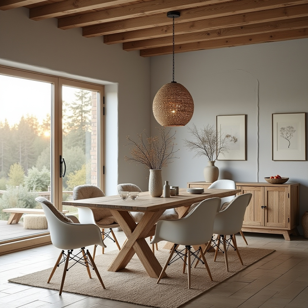 scandinavian dining room decor 9