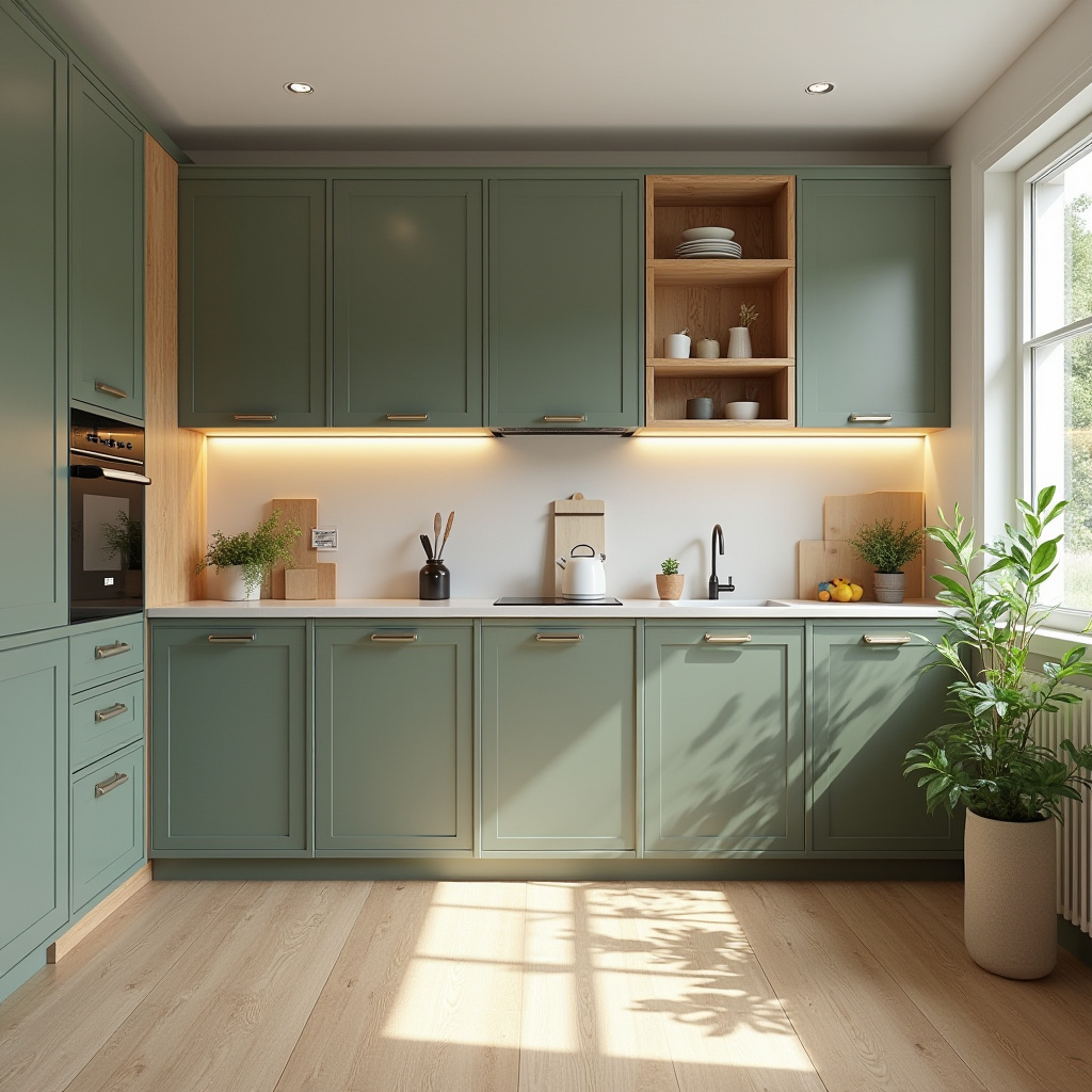 scandinavian kitchen cabinets 17