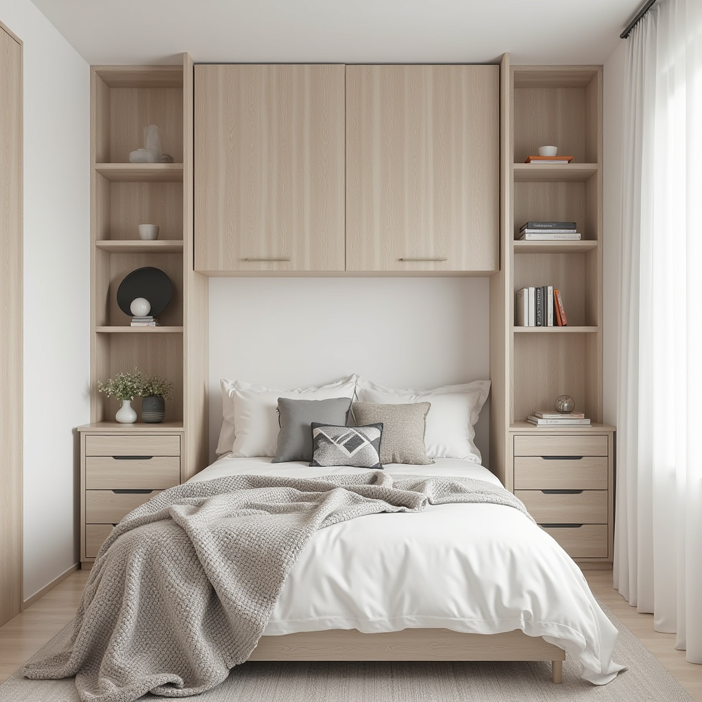 scandinavian small bedroom 30