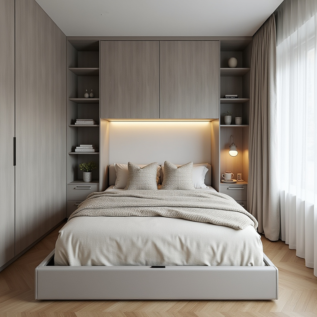 scandinavian small bedroom 5