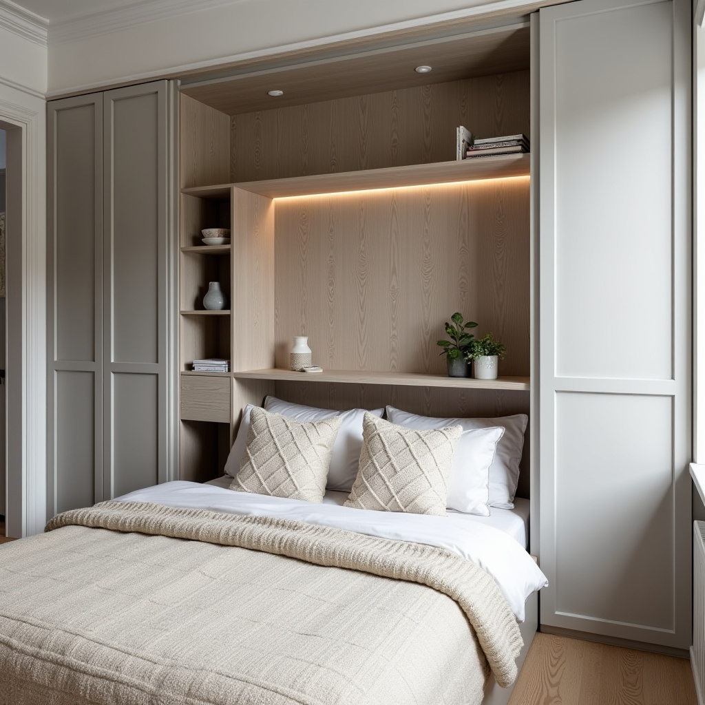 scandinavian small bedroom 6