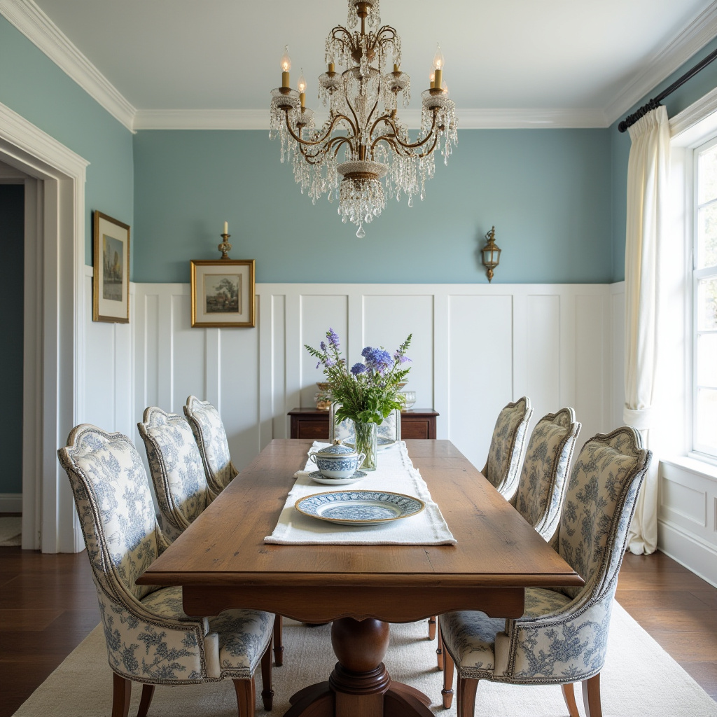 shabby chic dining room 16
