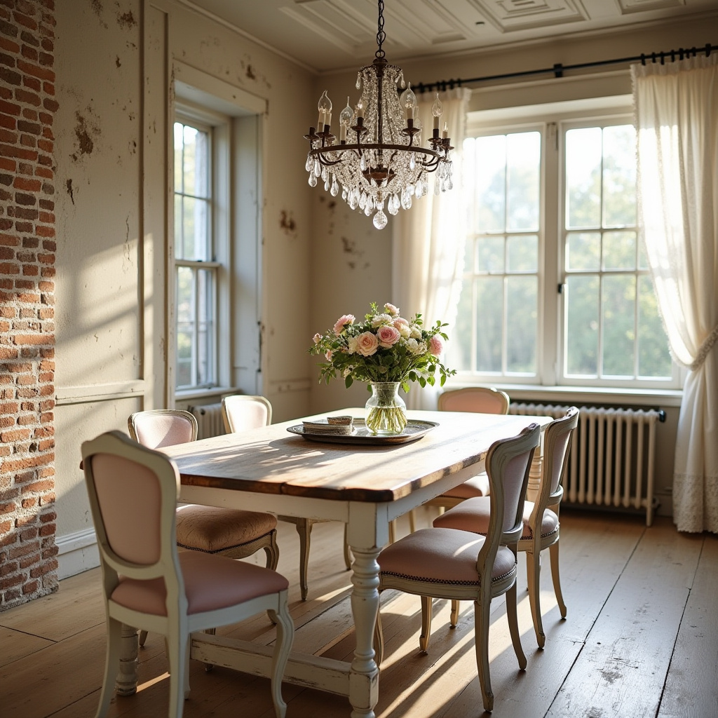 shabby chic dining room 2