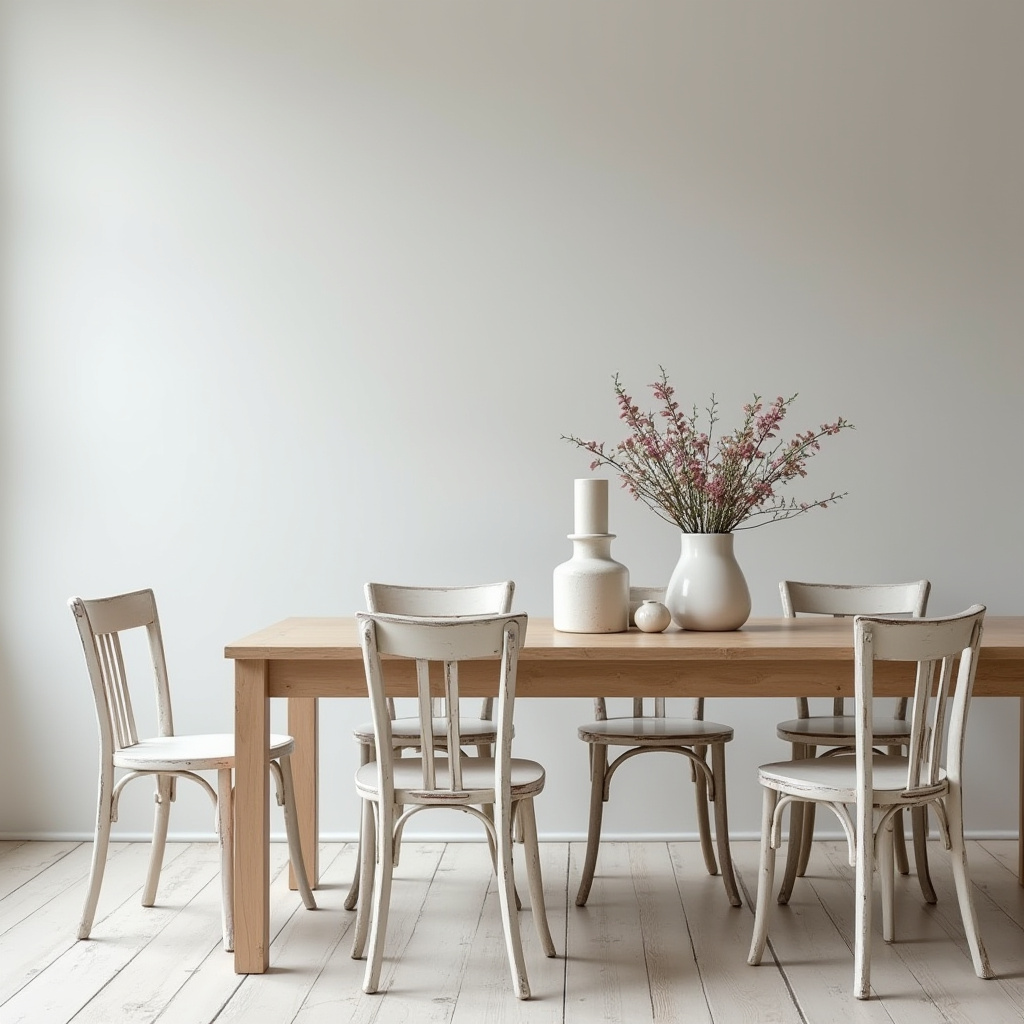 shabby chic dining room 20